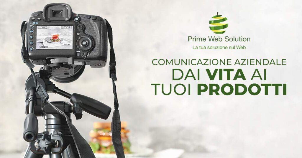 Comunicazione aziendale online | Servizi fotografici professionali | Dai vita ai tuoi prodotti e trasmetti i punti di forza della tua azienda