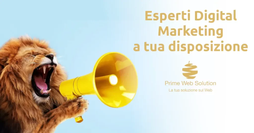 Digital Marketing Brescia | Pubblicità online | Prime Web Solution realizza siti web, ecommerce, posizionamento SEO e campagne Google