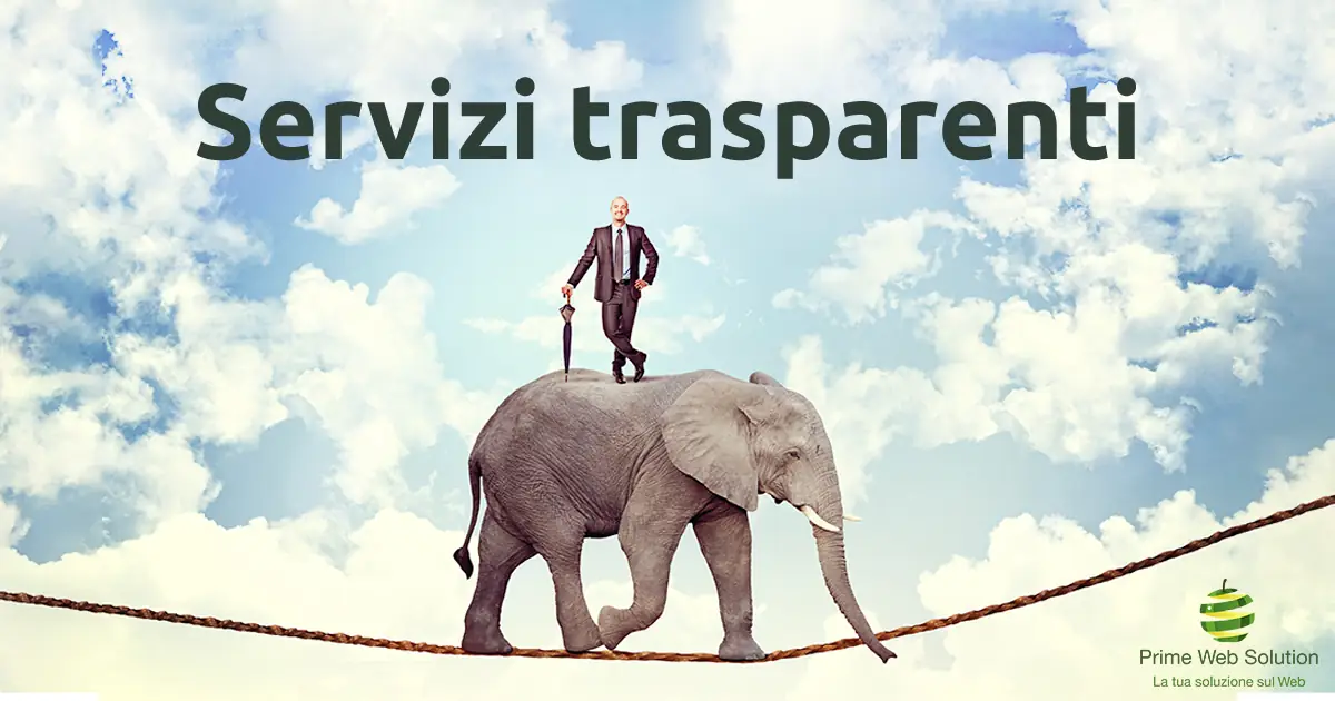 Servizi marketing trasparenti