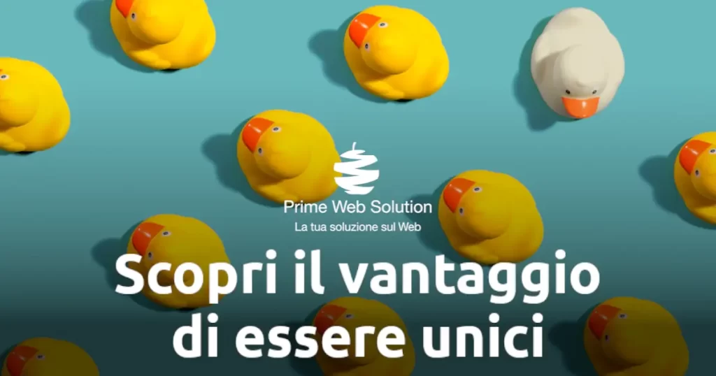 Distinguiti dai competitor | Identifica la tua azienda sul web | Rinnova e valorizza la tua immagine online affidandoti a dei professionisti